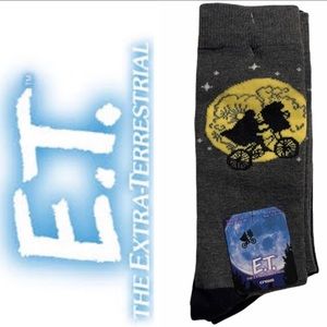 Mens Universal E.T. The Extra-Terrestrial Crew Socks